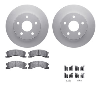 R1 Concepts® - Carbon Series Front Brake Kit with 5000 OE Pads