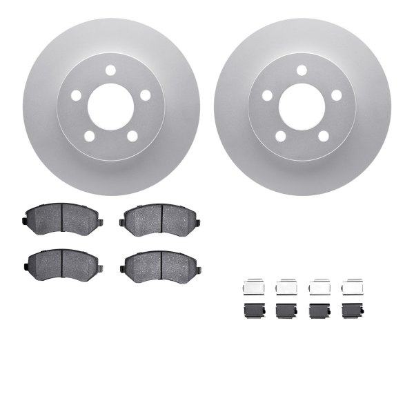  R1 Concepts® - Carbon Series Front Brake Kit with 5000 OE Pads