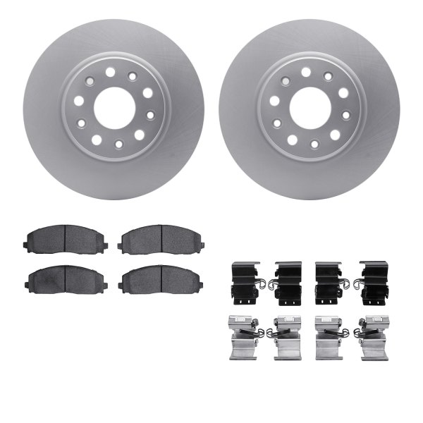  R1 Concepts® - Front Brake Kit with Optimum OE Pads