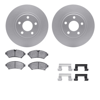 R1 Concepts® - Carbon Series Front Brake Kit with 5000 OE Pads
