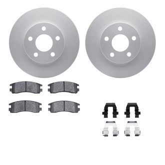 R1 Concepts® - Carbon Series Rear Brake Kit with 5000 OE Pads