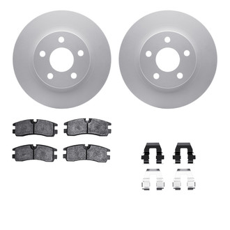 R1 Concepts® - Carbon Series Rear Brake Kit with 5000 OE Pads