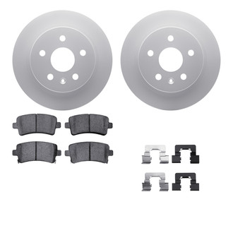 R1 Concepts® - Carbon Series Rear Brake Kit with 5000 OE Pads