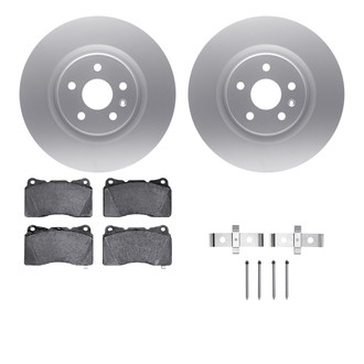 R1 Concepts® - Carbon Series Front Brake Kit with 5000 OE Pads