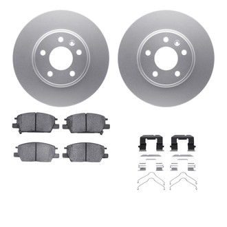 R1 Concepts® - Carbon Series Front Brake Kit with 5000 OE Pads