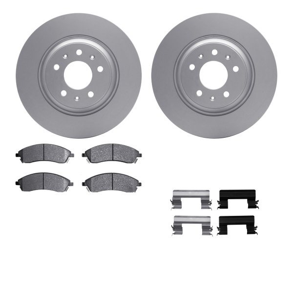  R1 Concepts® - Carbon Series Front Brake Kit with 5000 OE Pads