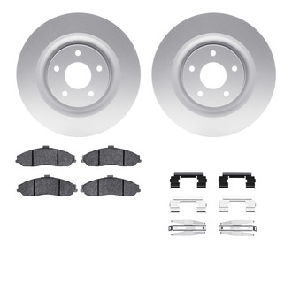 R1 Concepts® - Carbon Series Front Brake Kit with 5000 OE Pads