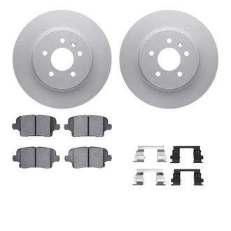 R1 Concepts® - Carbon Series Rear Brake Kit with 5000 OE Pads