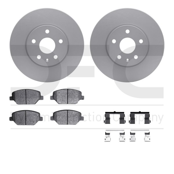  R1 Concepts® - Carbon Series Front Brake Kit with 5000 OE Pads