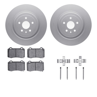 R1 Concepts® - Carbon Series Rear Brake Kit with 5000 OE Pads