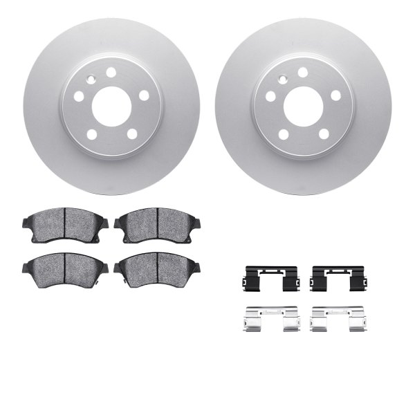  R1 Concepts® - Carbon Series Front Brake Kit with 5000 OE Pads