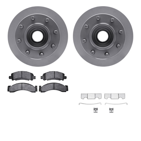  R1 Concepts® - Carbon Series Front Brake Kit with 5000 OE Pads