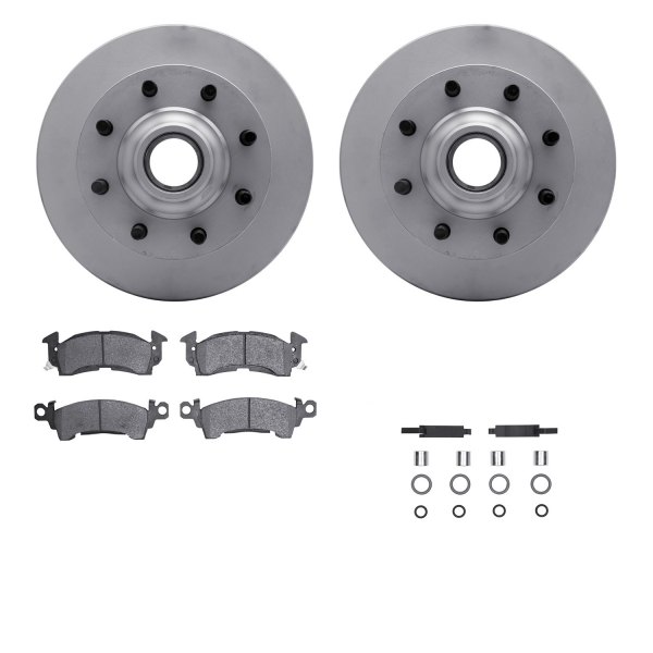  R1 Concepts® - Carbon Series Front Brake Kit with 5000 OE Pads