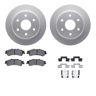 R1 Concepts® - Carbon Series Rear Brake Kit with 5000 OE Pads