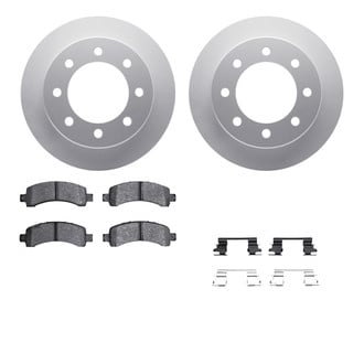 R1 Concepts® - Carbon Series Rear Brake Kit with 5000 OE Pads