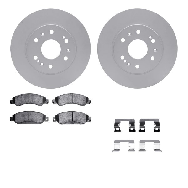  R1 Concepts® - Carbon Series Front Brake Kit with 5000 OE Pads