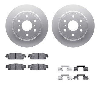 R1 Concepts® - Carbon Series Rear Brake Kit with 5000 OE Pads