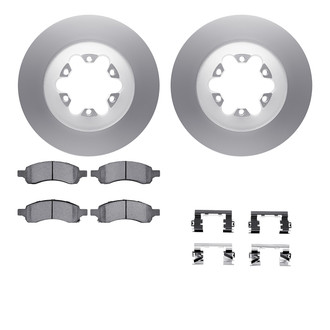 R1 Concepts® - Carbon Series Front Brake Kit with 5000 OE Pads