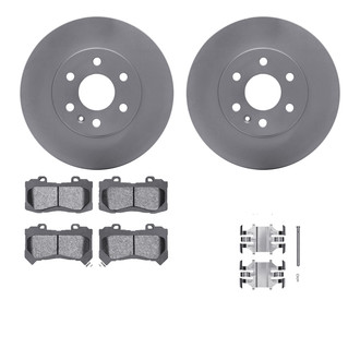 R1 Concepts® - Carbon Series Front Brake Kit with 5000 OE Pads