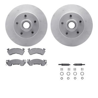 R1 Concepts® - Carbon Series Front Brake Kit with 5000 OE Pads