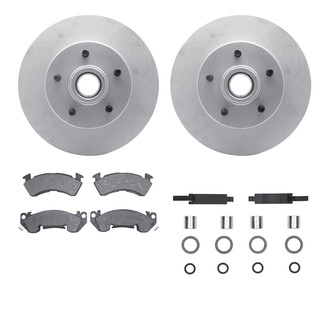 R1 Concepts® - Carbon Series Front Brake Kit with 5000 OE Pads