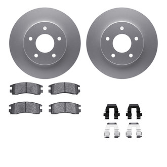 R1 Concepts® - Carbon Series Rear Brake Kit with 5000 OE Pads