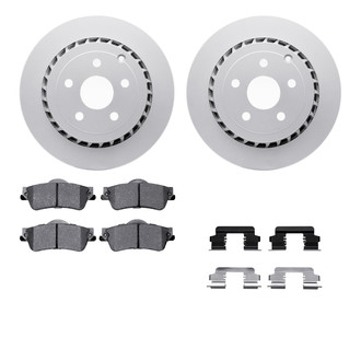 R1 Concepts® - Carbon Series Rear Brake Kit with 5000 OE Pads
