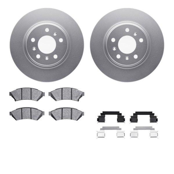  R1 Concepts® - Carbon Series Front Brake Kit with 5000 OE Pads