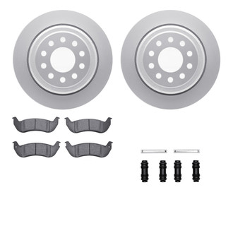 R1 Concepts® - Carbon Series Rear Brake Kit with 5000 OE Pads
