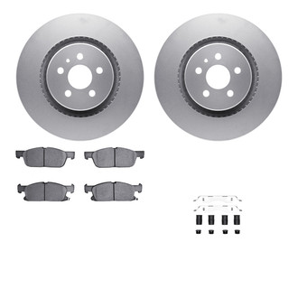 R1 Concepts® - Carbon Series Front Brake Kit with 5000 OE Pads