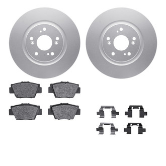 R1 Concepts® - Carbon Series Rear Brake Kit with 5000 OE Pads