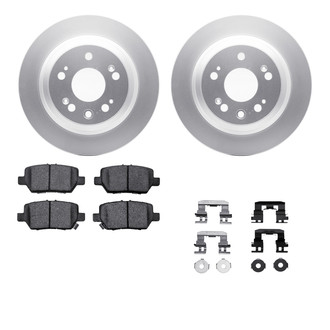 R1 Concepts® - Carbon Series Rear Brake Kit with 5000 OE Pads