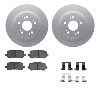 R1 Concepts® - Carbon Series Rear Brake Kit with 5000 OE Pads