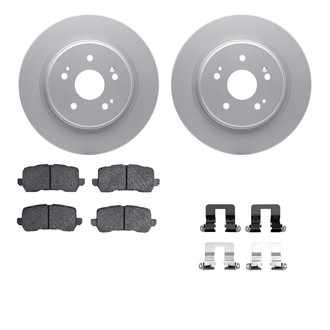 R1 Concepts® - Carbon Series Rear Brake Kit with 5000 OE Pads
