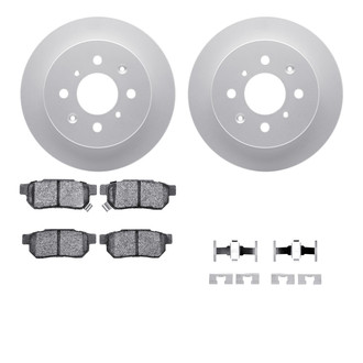 R1 Concepts® - Carbon Series Rear Brake Kit with 5000 OE Pads