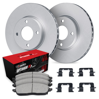 R1 Concepts® - Carbon Series Front Brake Kit with 5000 OE Pads