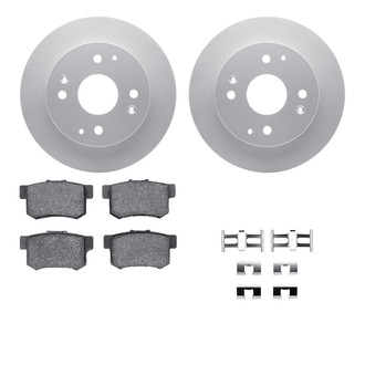 R1 Concepts® - Carbon Series Rear Brake Kit with 5000 OE Pads