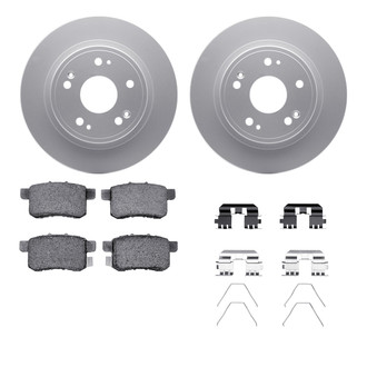 R1 Concepts® - Carbon Series Rear Brake Kit with 5000 OE Pads