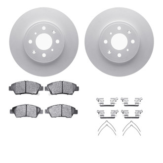 R1 Concepts® - Carbon Series Front Brake Kit with 5000 OE Pads