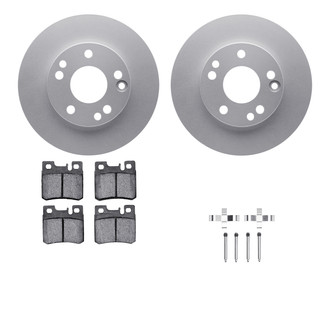 R1 Concepts® - Carbon Series Rear Brake Kit with 5000 OE Pads