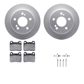 R1 Concepts® - Carbon Series Rear Brake Kit with 5000 OE Pads
