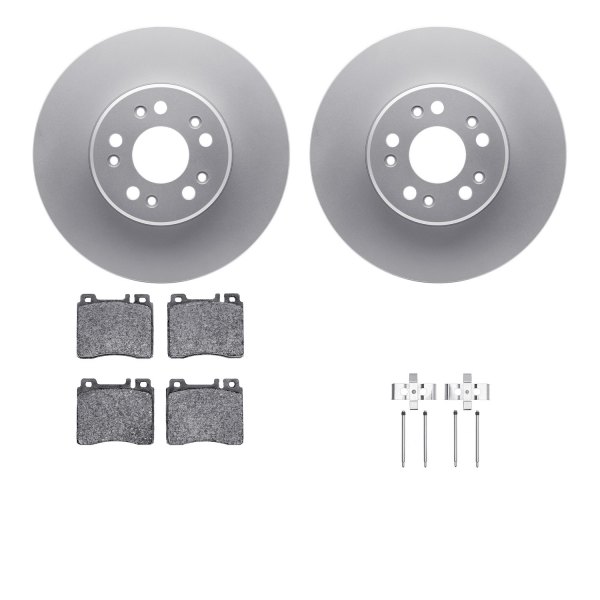  R1 Concepts® - Carbon Series Front Brake Kit with 5000 OE Pads