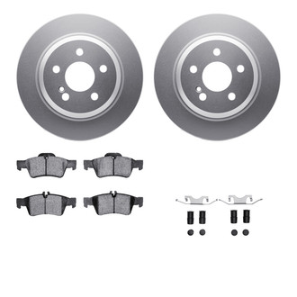 R1 Concepts® - Carbon Series Rear Brake Kit with 5000 OE Pads
