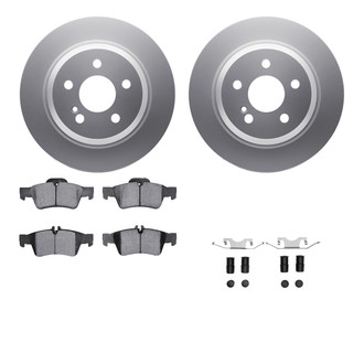 R1 Concepts® - Carbon Series Rear Brake Kit with 5000 OE Pads