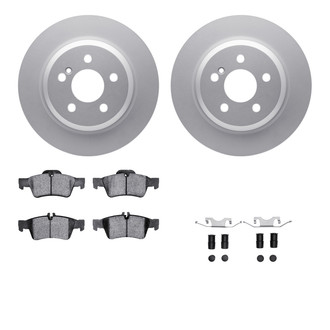 R1 Concepts® - Carbon Series Rear Brake Kit with 5000 OE Pads
