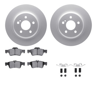 R1 Concepts® - Carbon Series Rear Brake Kit with 5000 OE Pads