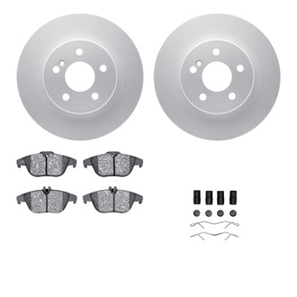 R1 Concepts® - Carbon Series Rear Brake Kit with 5000 OE Pads