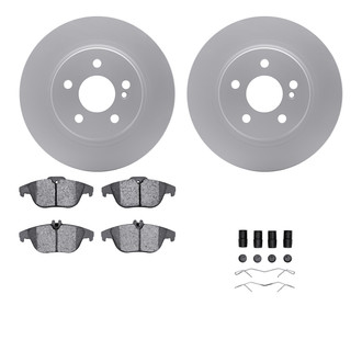 R1 Concepts® - Carbon Series Rear Brake Kit with 5000 OE Pads
