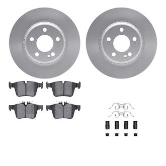 R1 Concepts® - Carbon Series Rear Brake Kit with 5000 OE Pads