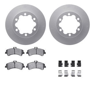R1 Concepts® - Carbon Series Rear Brake Kit with 5000 OE Pads